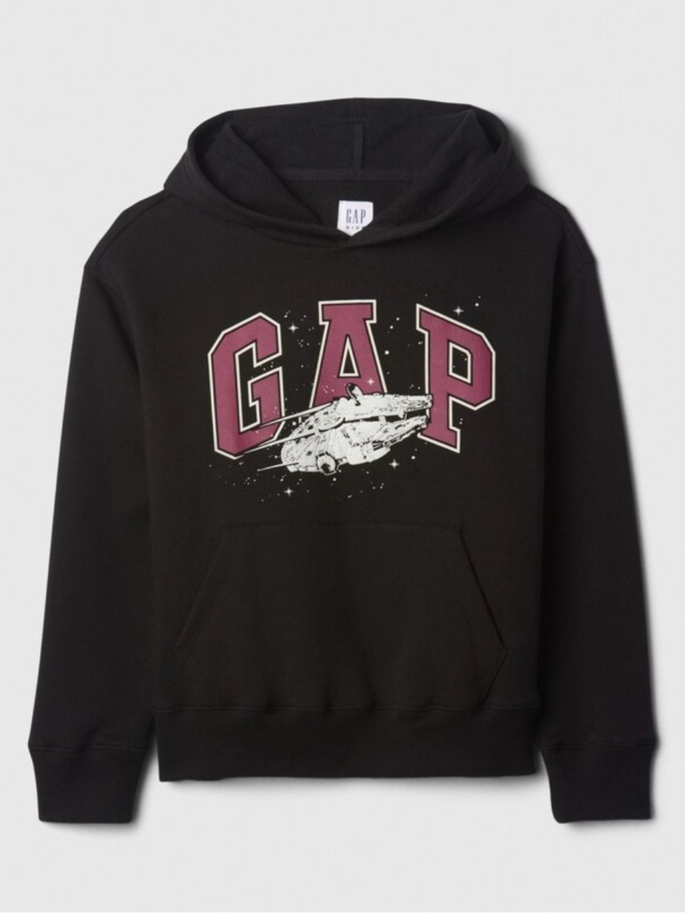 GAP Black Hoodie Star Wars Milennium Falcon size XL